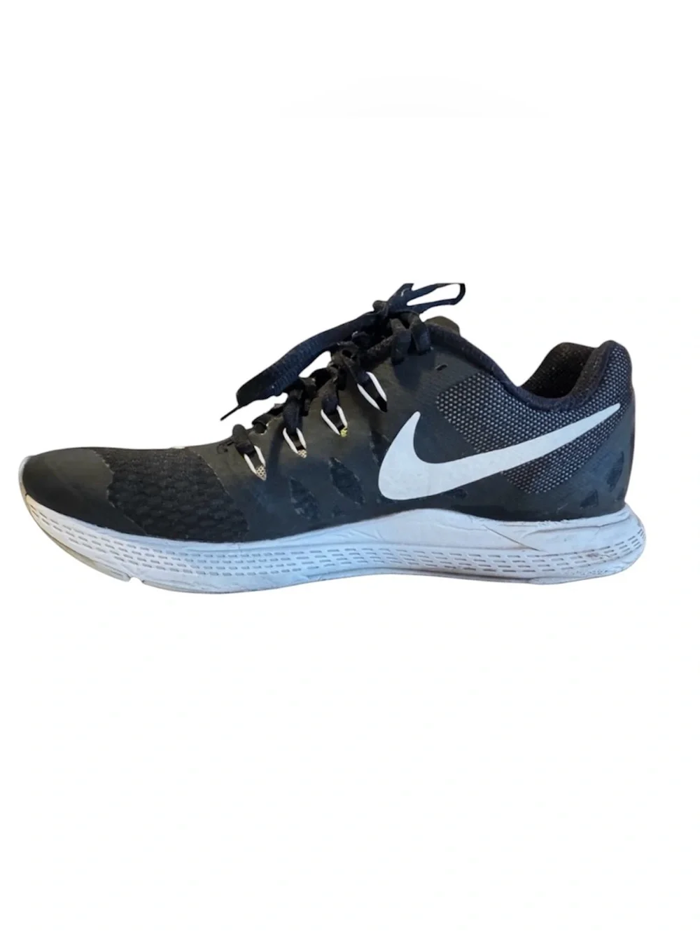 Nike Zoom Elite Running Shoes Women’s 7.5 Black Gray White